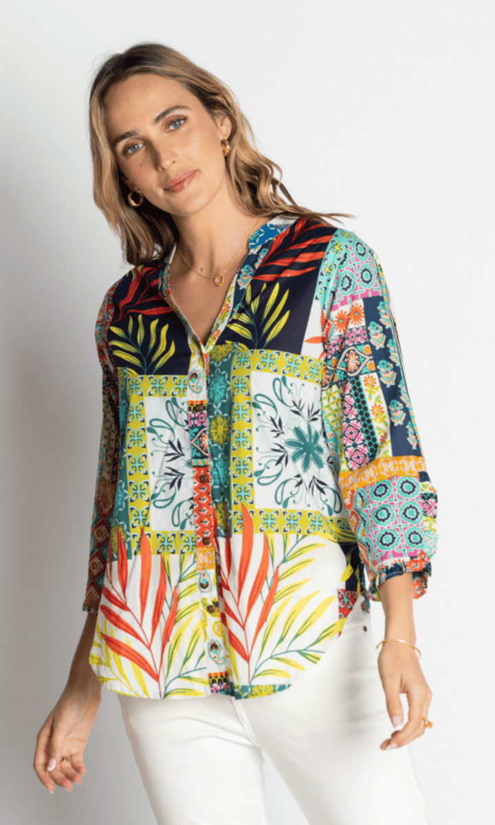 Lula Life Alina Top Lagoon.