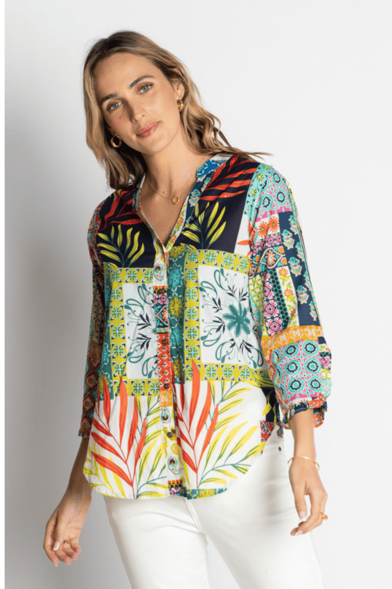 Lula Life Alina Top Lagoon.