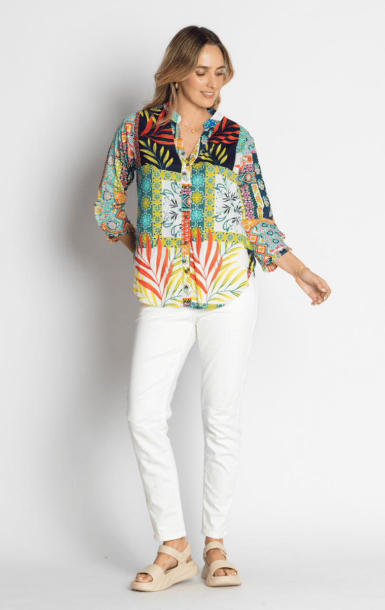 Lula Life Alina Top Lagoon.