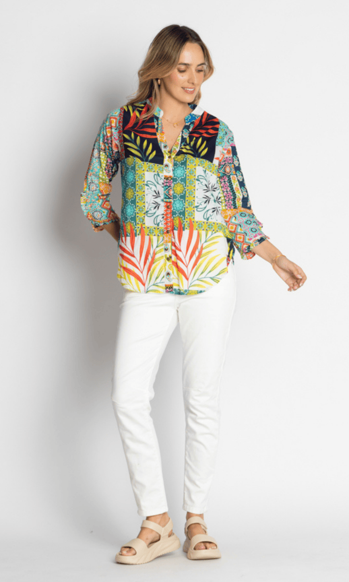 Lula Life Alina Top Lagoon.