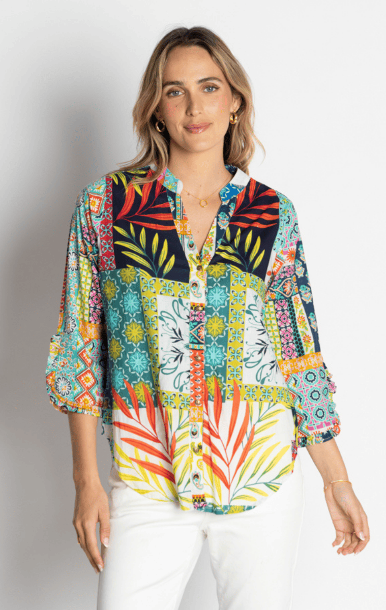 Lula Life Alina Top Lagoon.