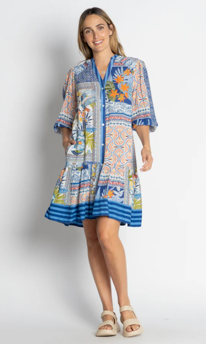 Lula Life Velora Dress - Ocean.