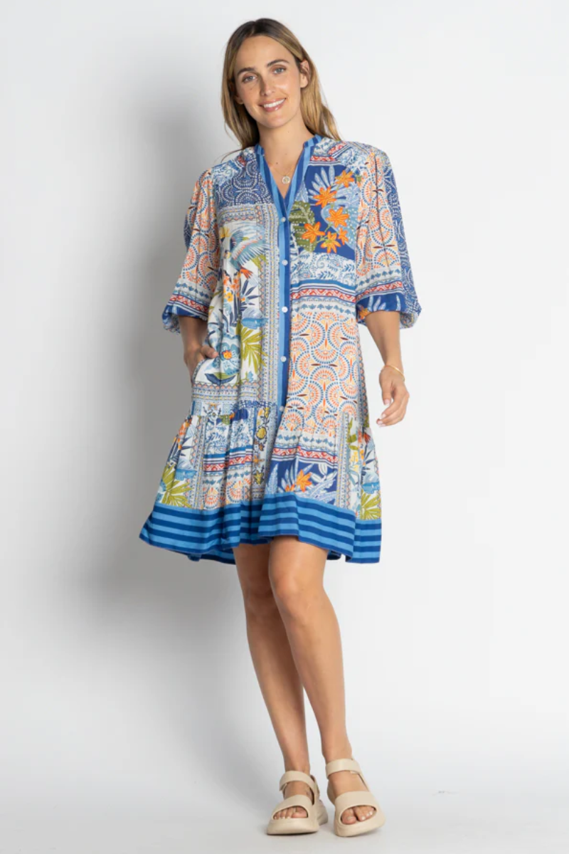 Lula Life Velora Dress - Ocean.