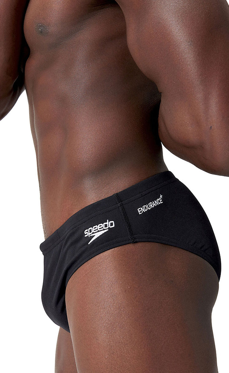 Speedo 8/134490001 Mens Endurance + 7cm Brief - Black_3
