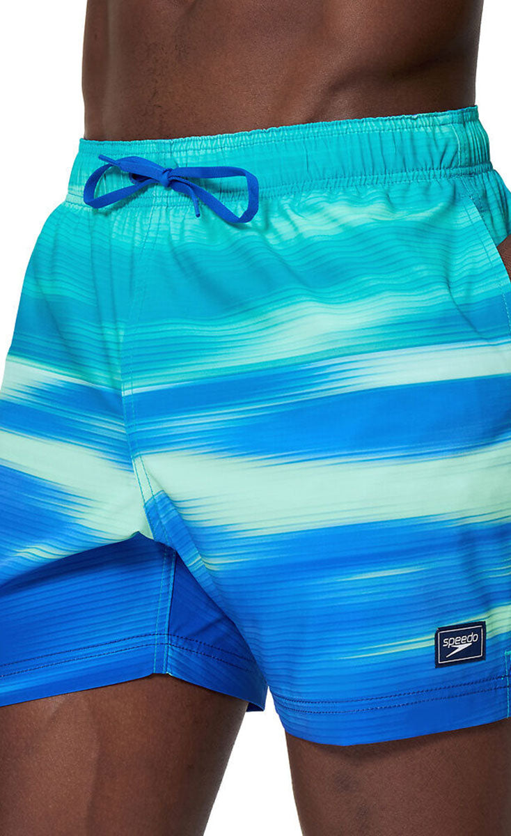Speedo 8/004842002 Mens Engineered Print Redondo Edge Volley 16" Watershort Deep Sapphire - 5