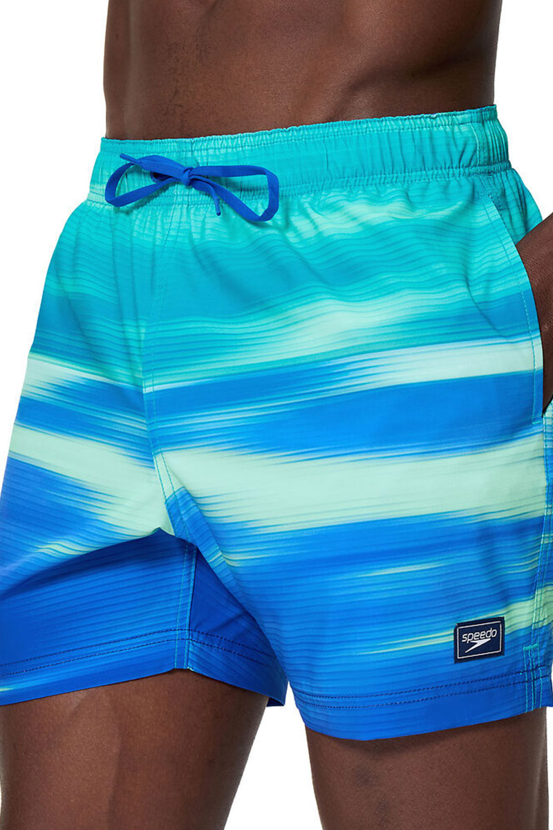 Speedo 8/004842002 Mens Engineered Print Redondo Edge Volley 16" Watershort Deep Sapphire - 5