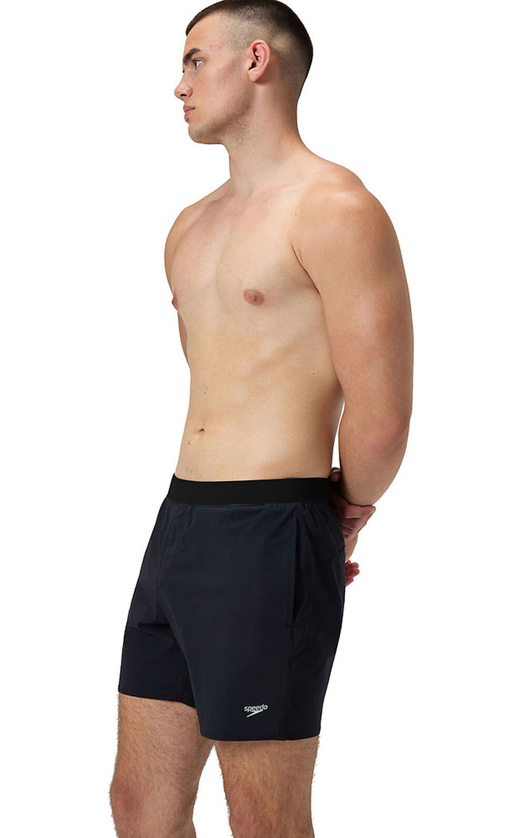 Speedo 8_00486900334 Mens The Lookout Solid Volley 16" Short - Anthracite_3