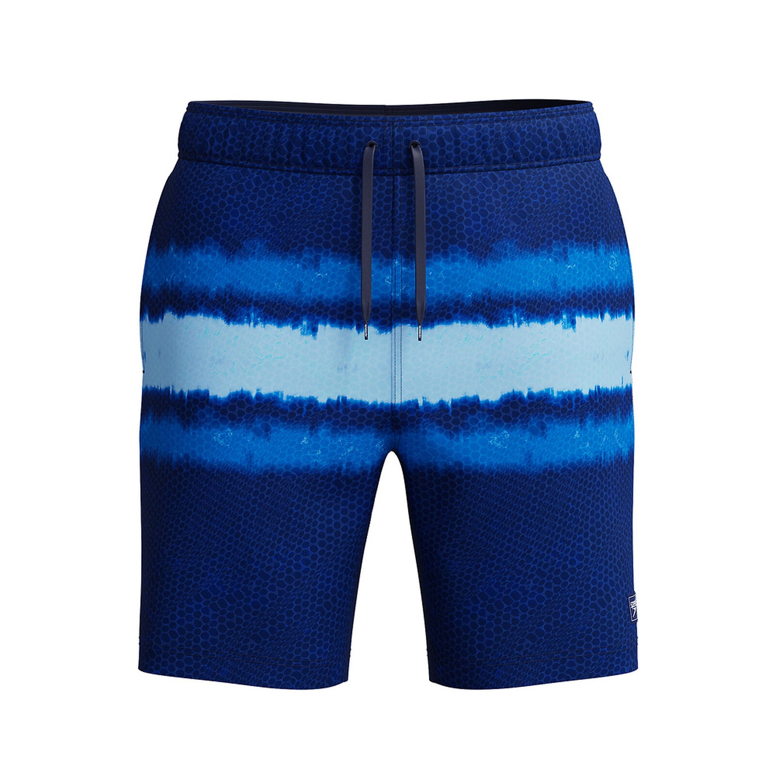 Speedo Mens Engineered Print Redondo Edge Volley 18" - Lagoon Blue_2