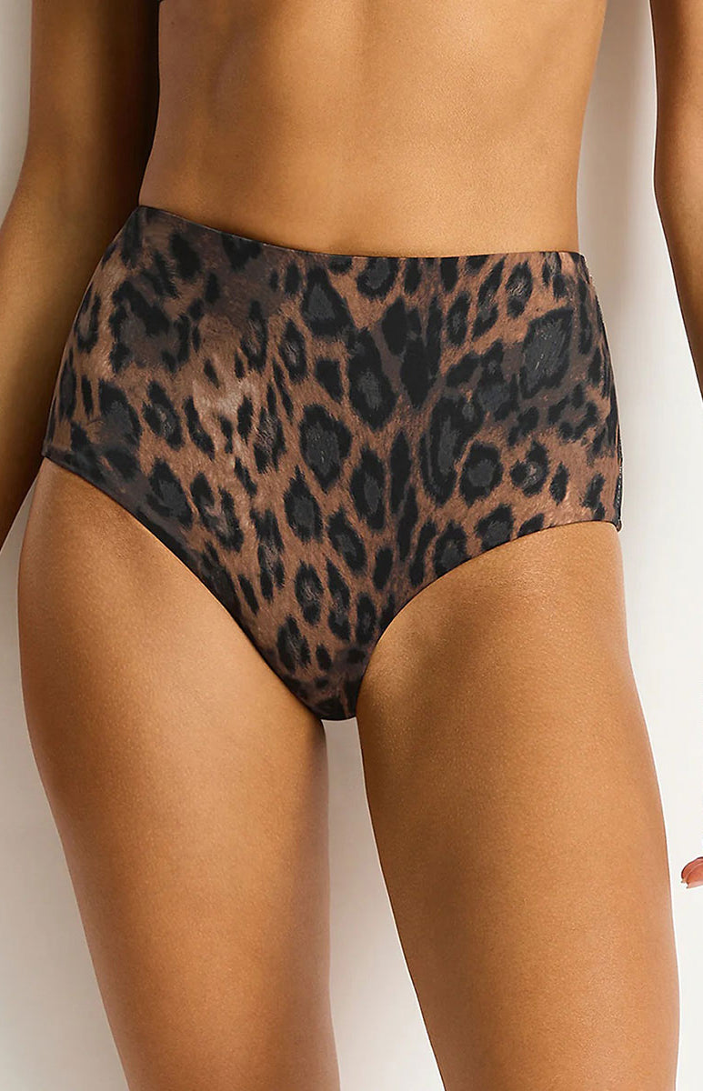 Sea Level Savanna High Waist Pant - Chocolate