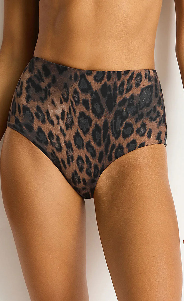 Sea Level Savanna High Waist Pant - Chocolate