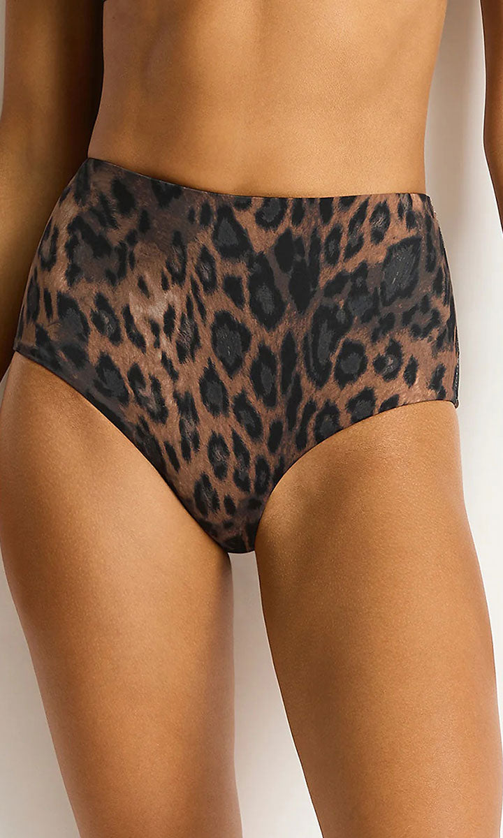 Sea Level Savanna High Waist Pant - Chocolate