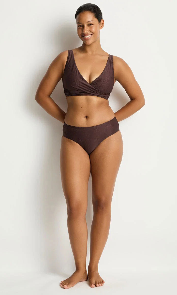 Sea Level SL4015ZN Zen Mid Bikini Pant - Cocoa_1