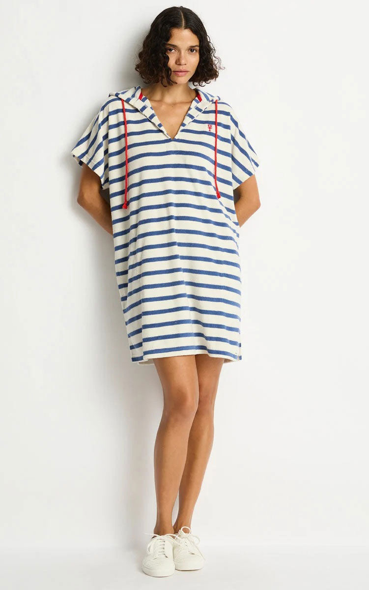 Sea Level SL9550AY Ahoy Beach Poncho - Denim Blue_1