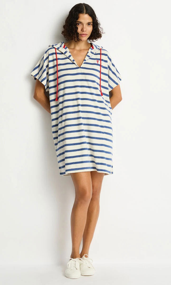 Sea Level SL9550AY Ahoy Beach Poncho - Denim Blue_1