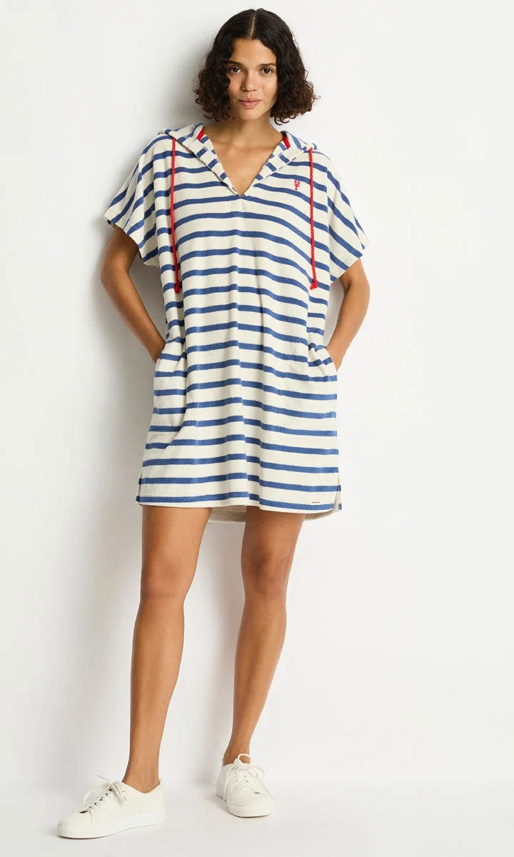 Sea Level SL9550AY Ahoy Beach Poncho - Denim Blue_4