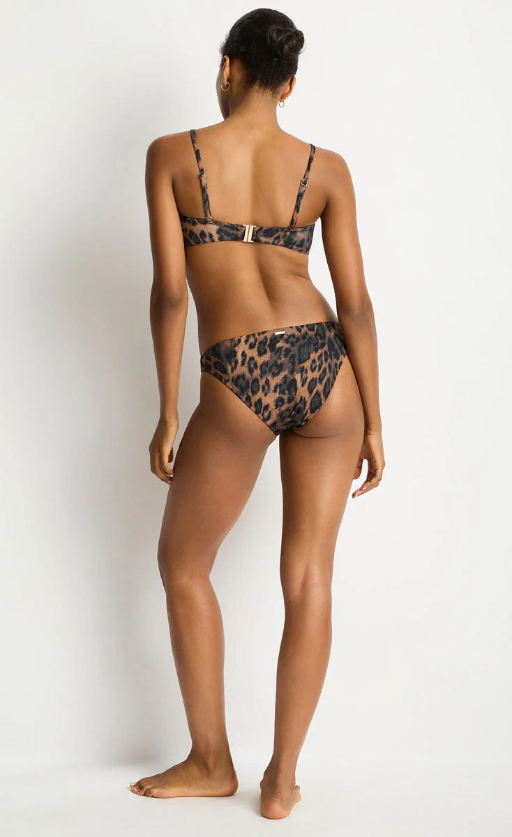 Sea Level Savanna Regular Cheeky Pant - Chocolate