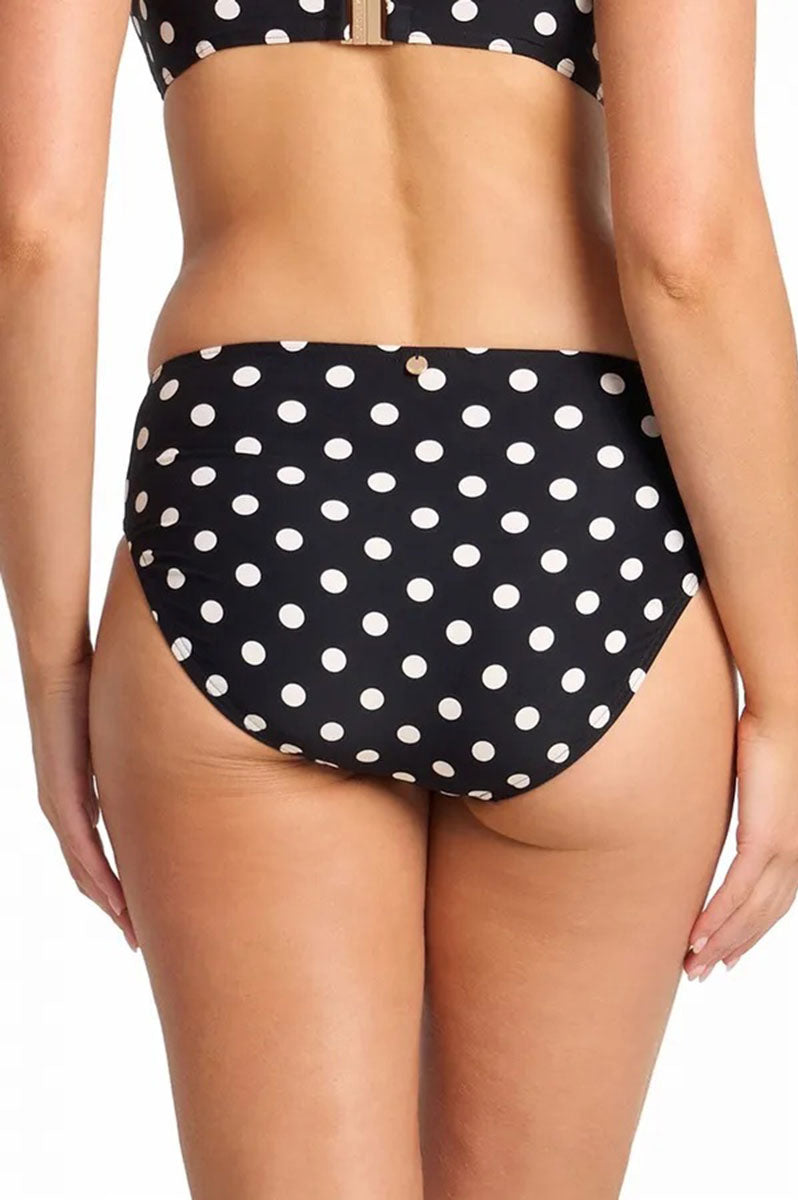 Sunseeker Seoul Ruched Mid Rise Pant - Black_2