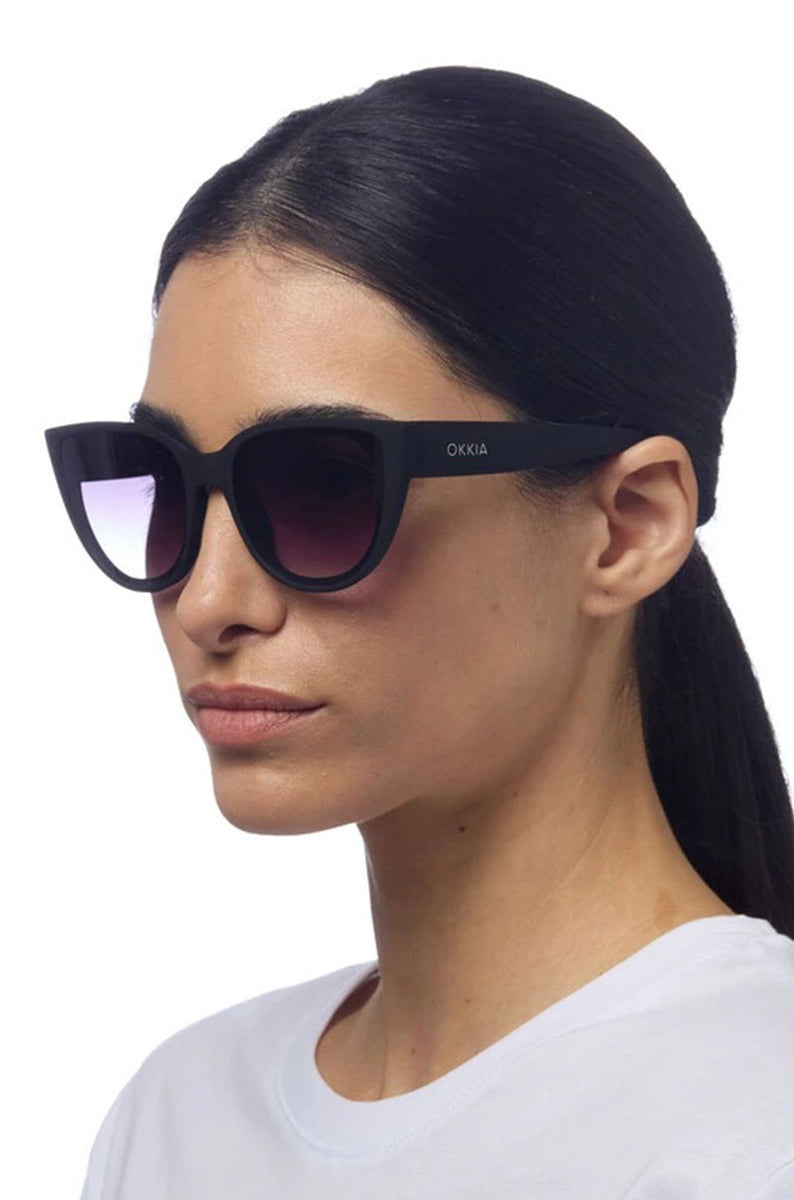Okkia Silvia Sunglasses - Classic Black