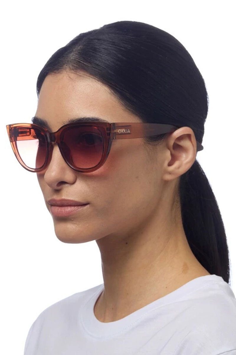Okkia Silvia Sunglasses - Brown