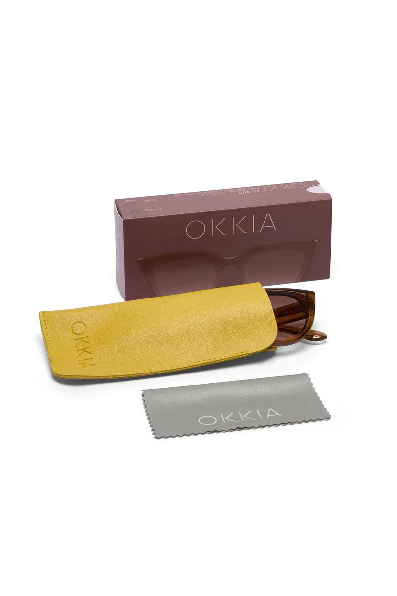 Okkia Silvia Sunglasses - Brown