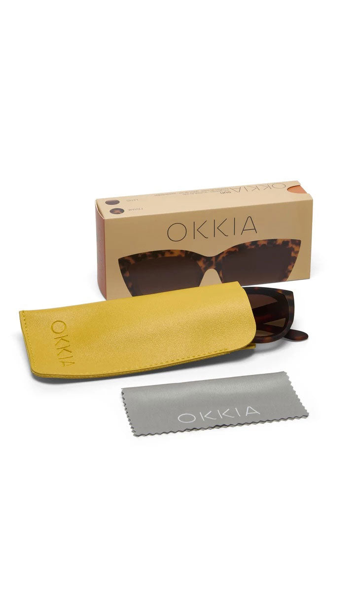 Okkia Silvia Sunglasses - Classic Havana