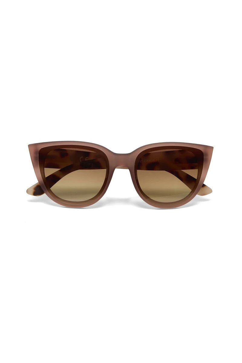 Okkia Silvia Sunglasses - Pink Havana