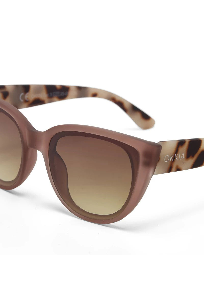 Okkia Silvia Sunglasses - Pink Havana