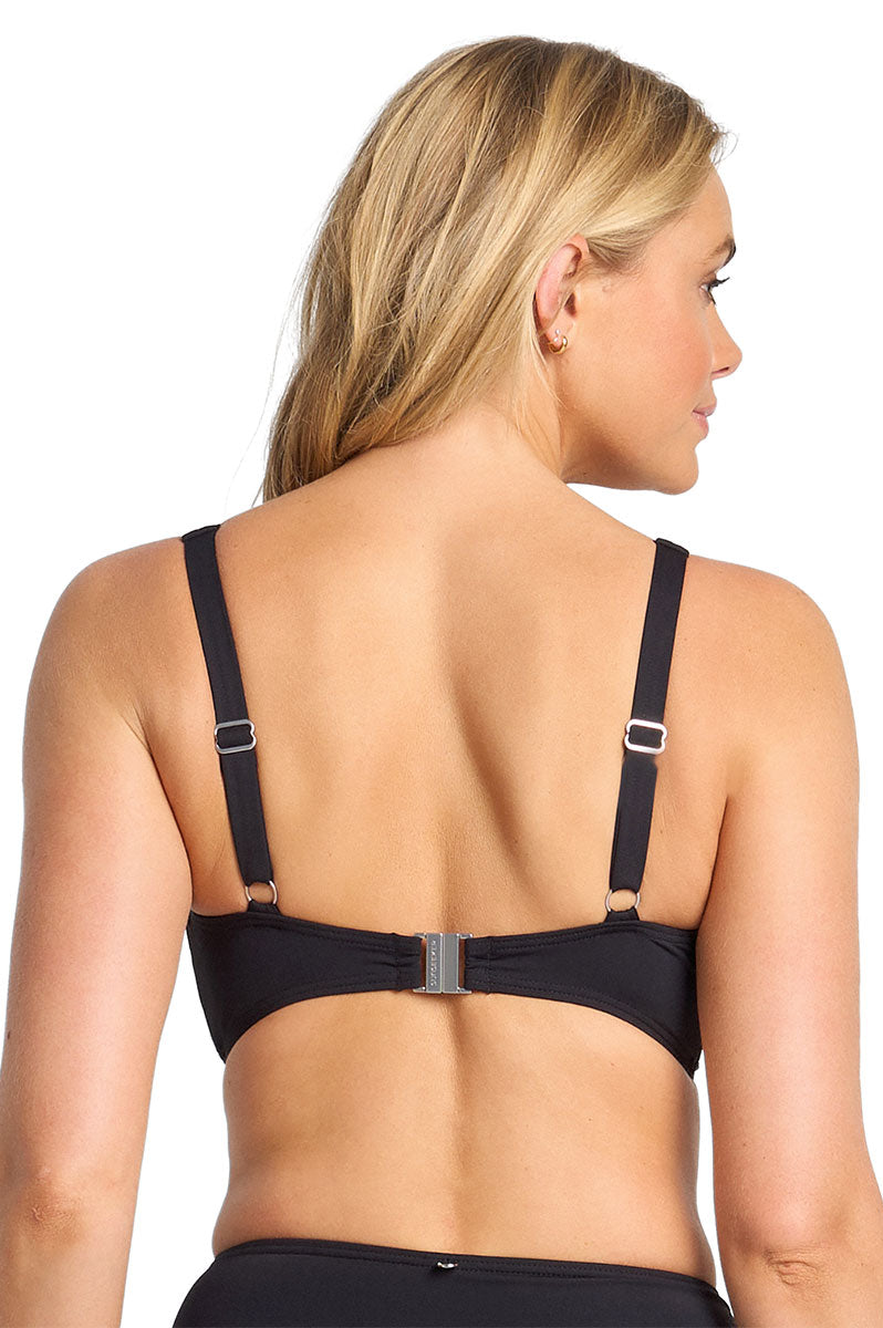 Sunseeker Basix DD/E U/Wire Tri Bra - Black_2