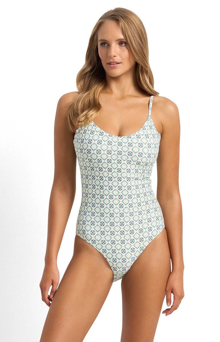 Sunseeker Delight DD-E Slimline One Piece - Seaweed_3