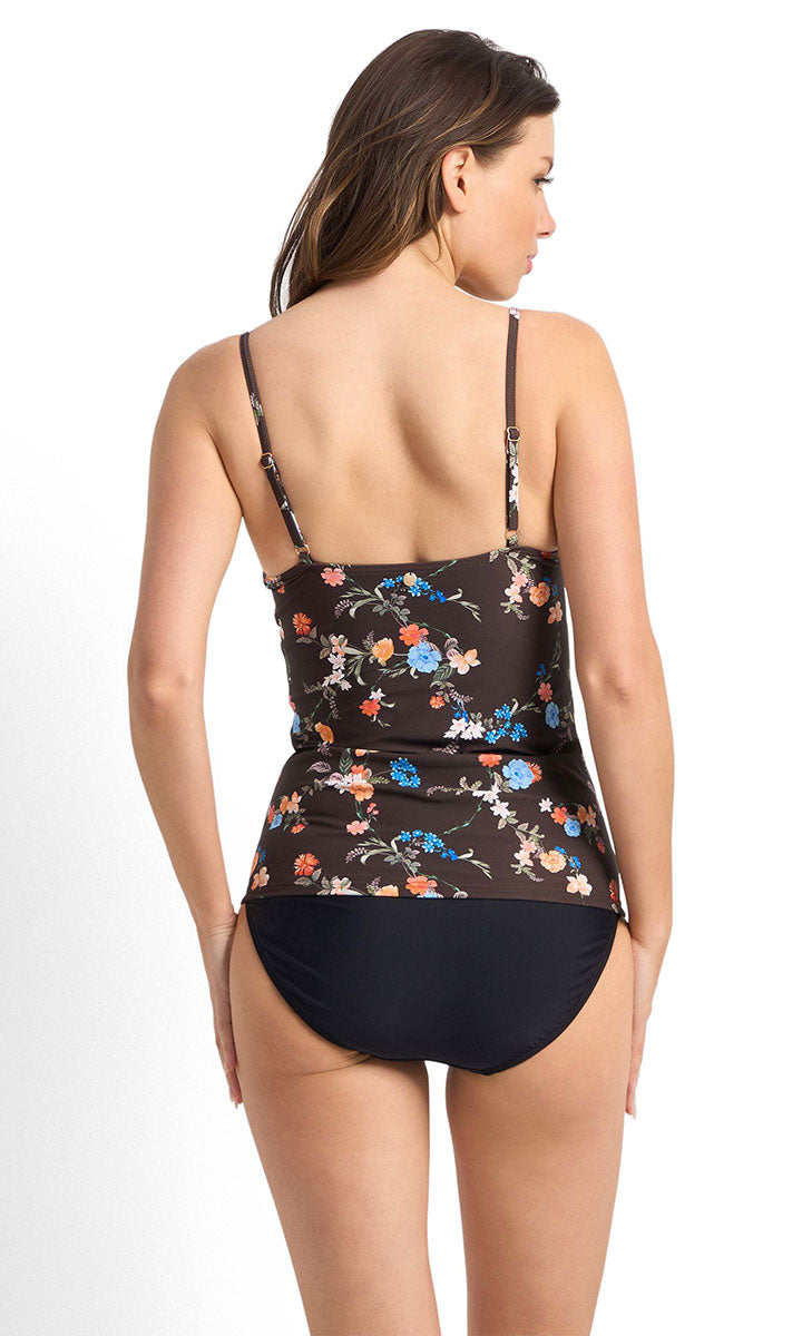 Sunseeker Japan Soft Twist Ruched Singlet - Coco_4