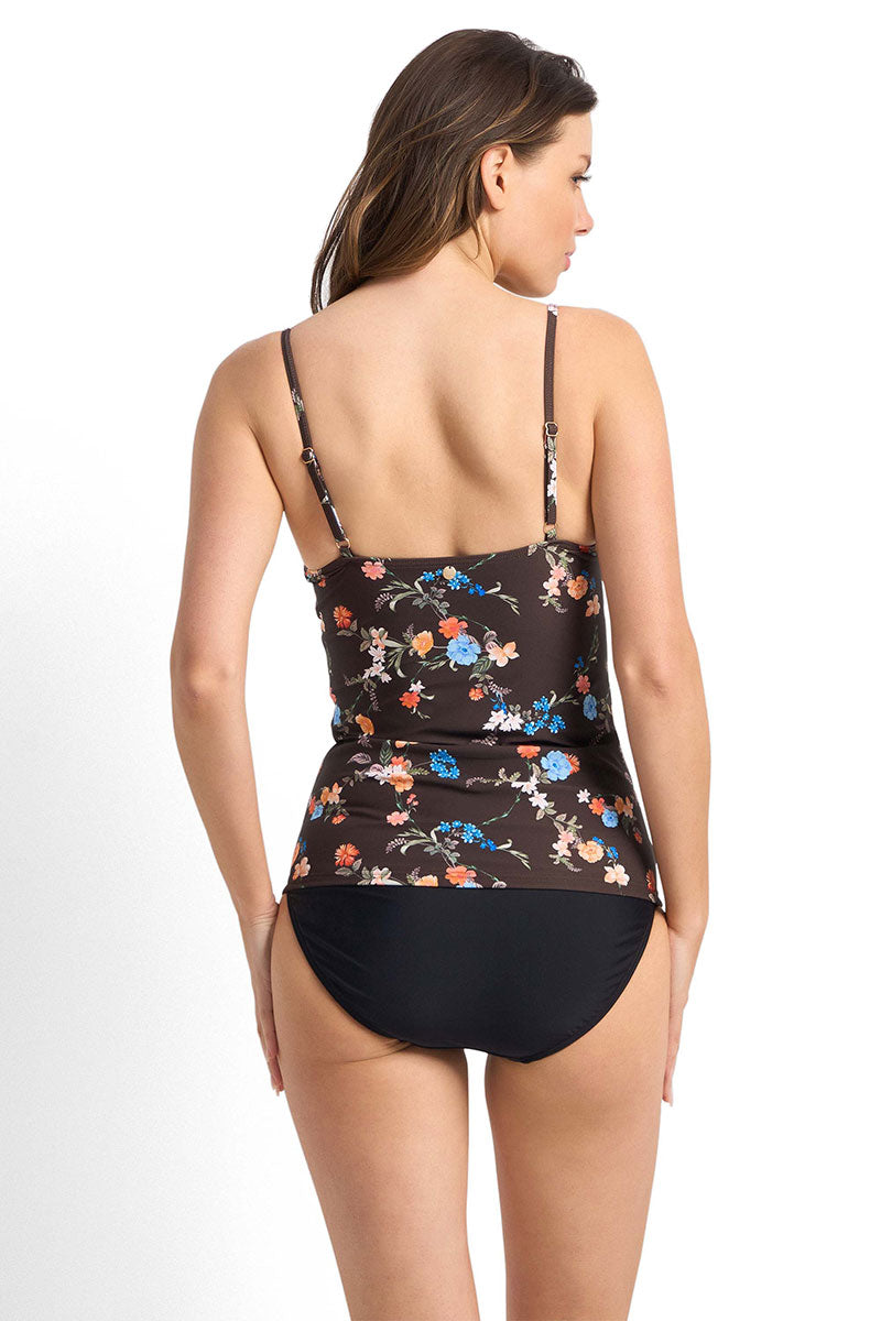 Sunseeker Japan Soft Twist Ruched Singlet - Coco_4