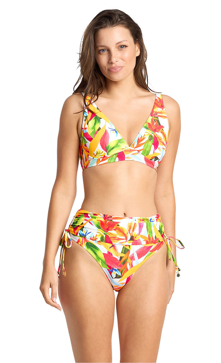 Sunseeker Koh Samui DD/E U/Wire Tri Bra - White_3