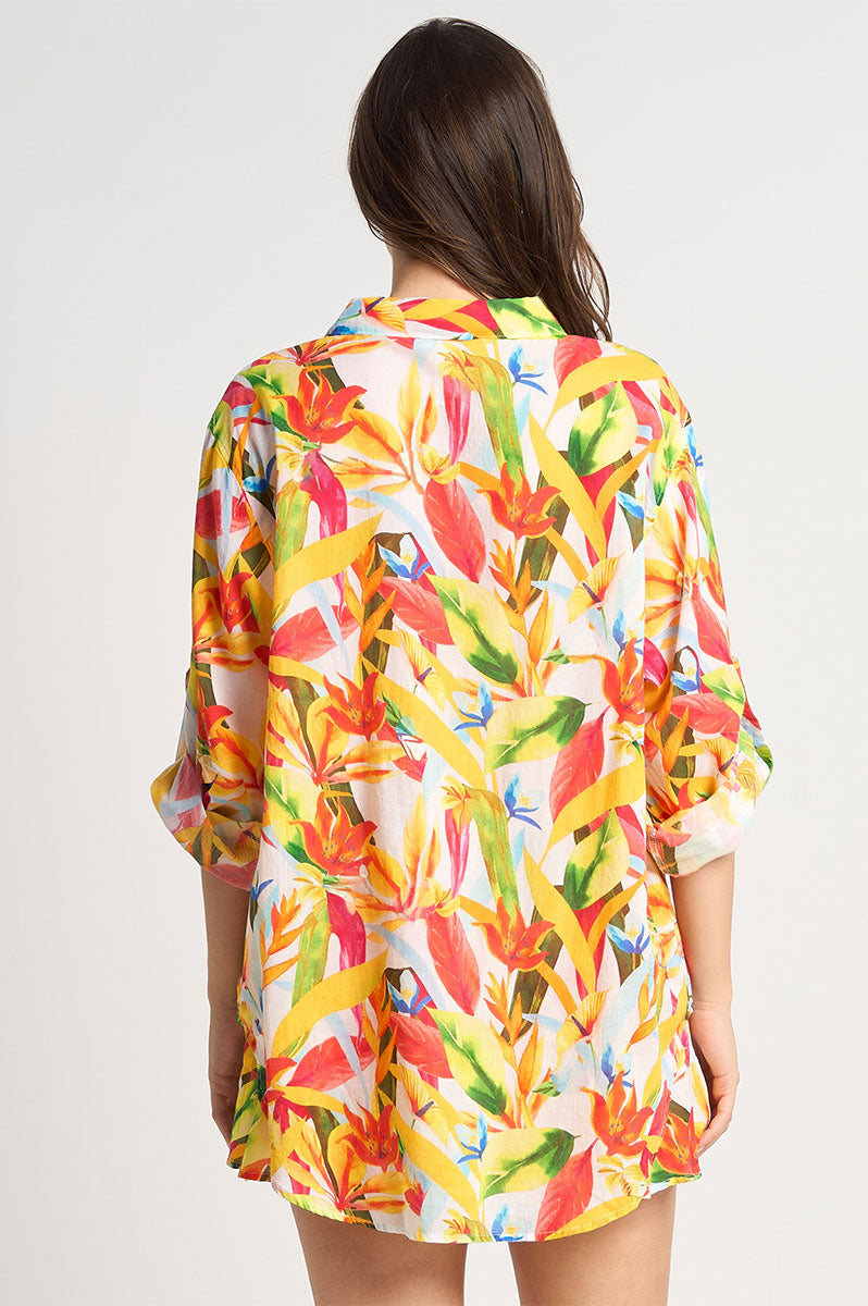 Sunseeker Koh Samui Painters Shirt - White_2