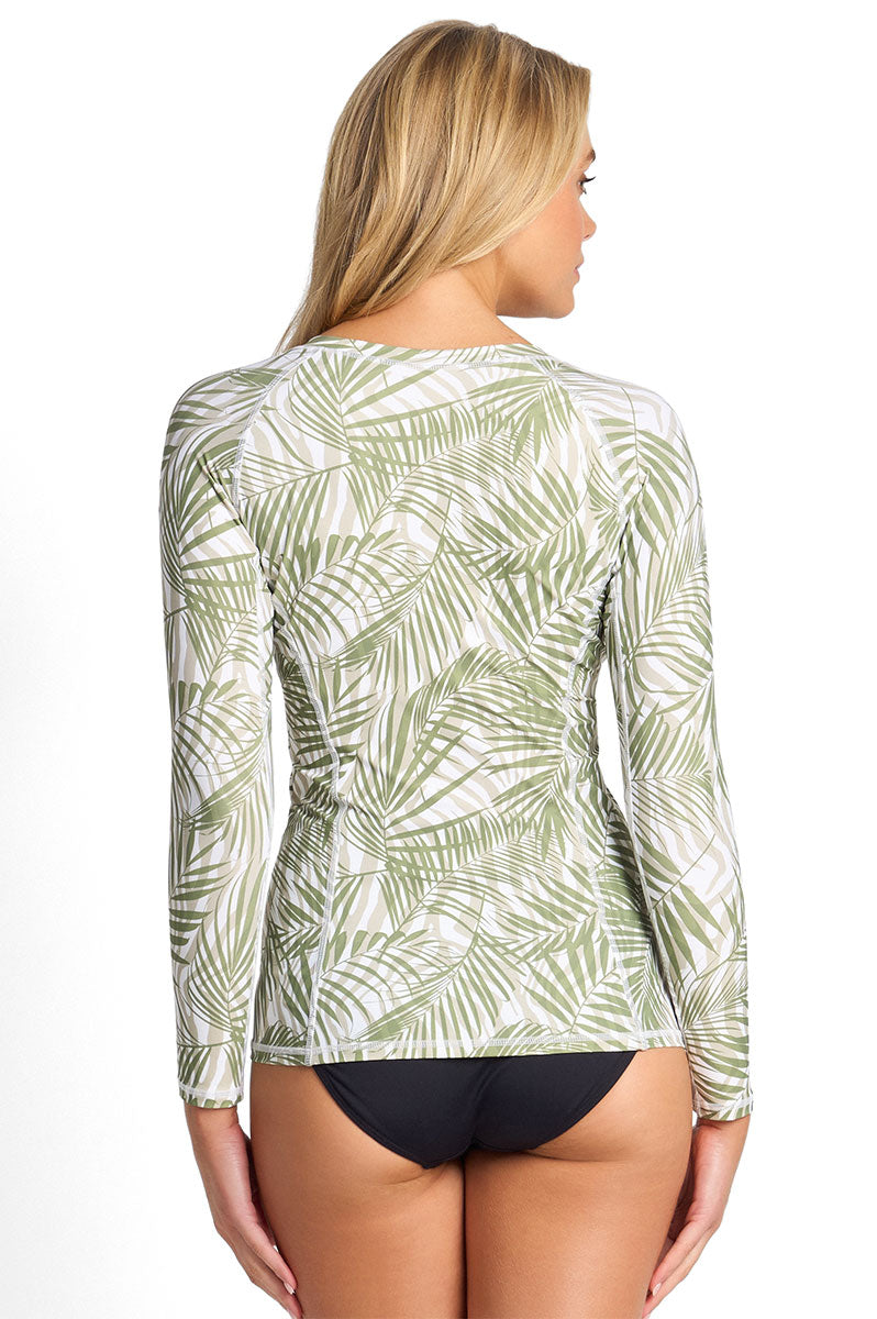 Sunseeker Lombok Long Sleeve Mast Rashie - White_2