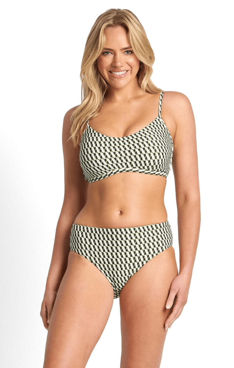 Sunseeker Marina Mid Rise Pant- Black.