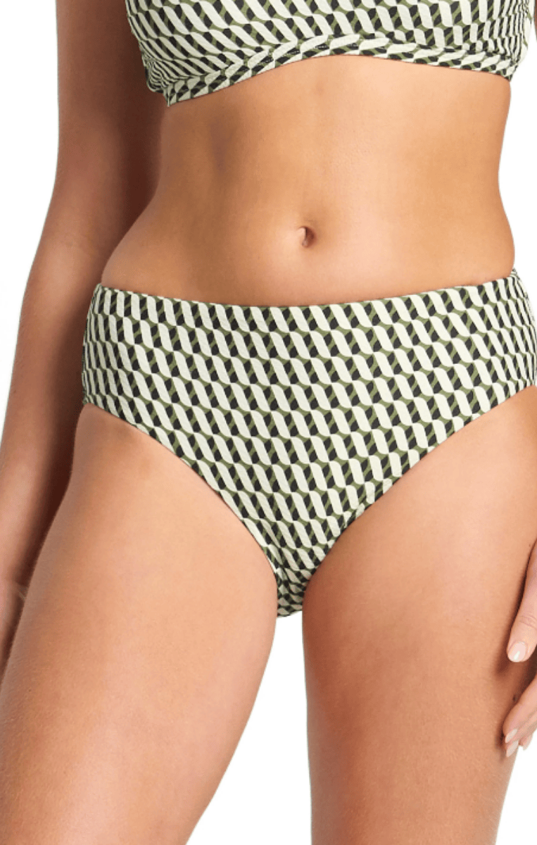 Sunseeker Marina Mid Rise Pant- Black.