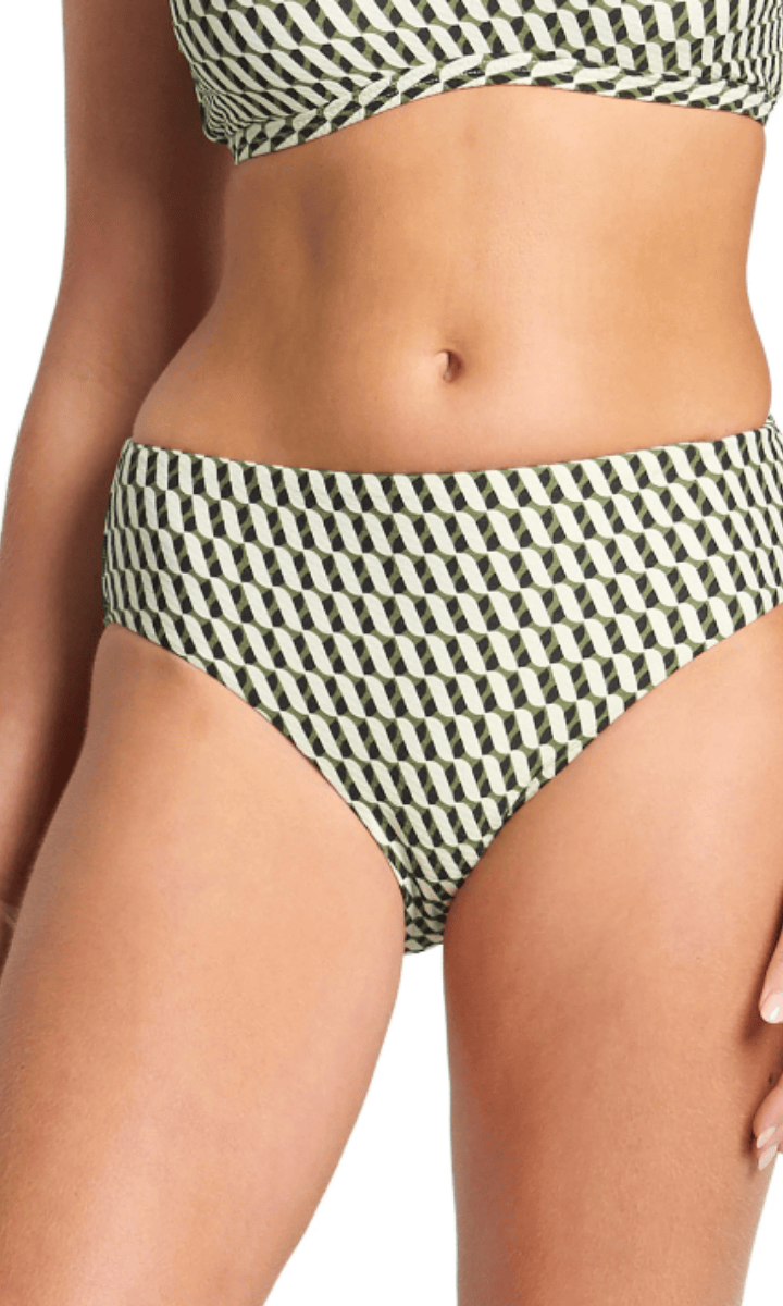 Sunseeker Marina Mid Rise Pant- Black.