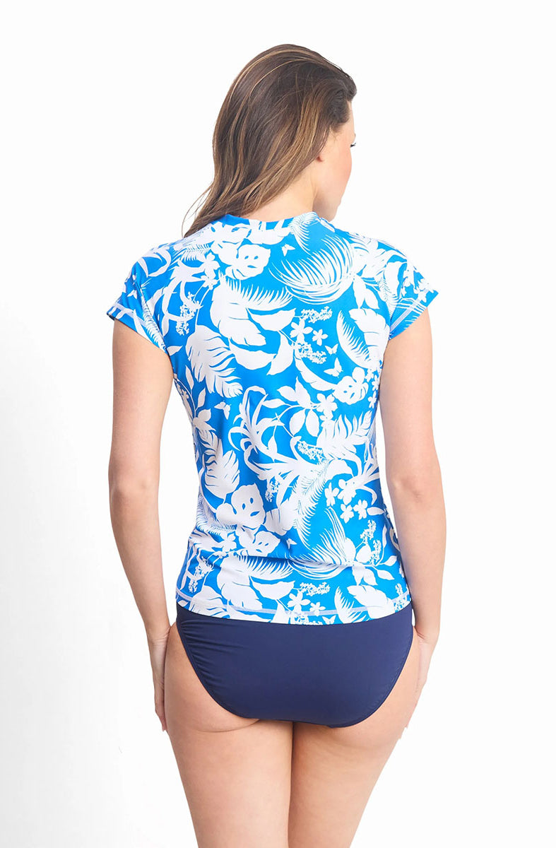 Sunseeker Neverland Short Sleeve Rashie - Cloud_4