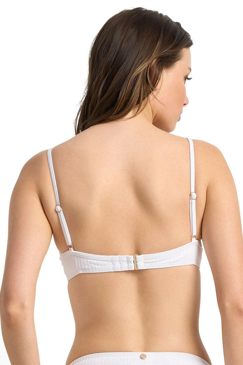 Sunseeker Reset Moulded Push Up Bra - White.