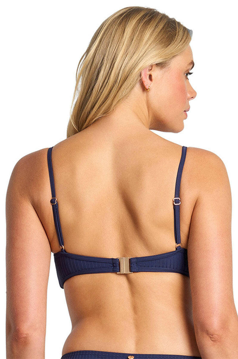 Sunseeker Reset Multi Bar Bikini Top - Ink.