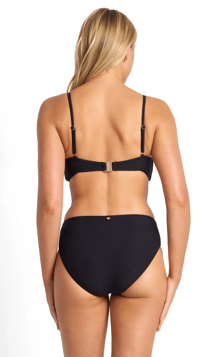 Sunseeker Reset Multi Bar Bikini Top - Black.