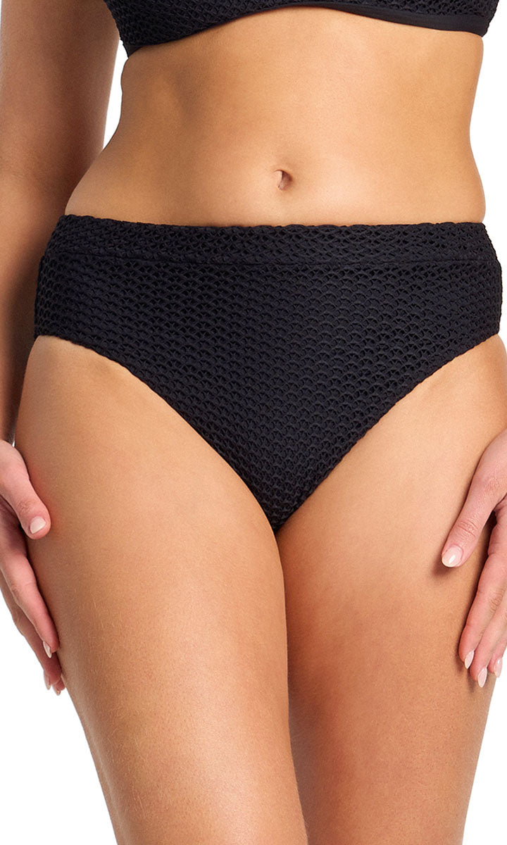 Sunseeker Salt Band Pant - Black_1