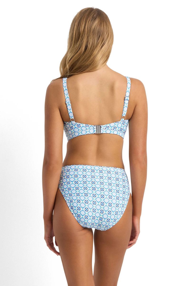 Sunseeker Delight Ruched Mid Rise Pant - Ink_5
