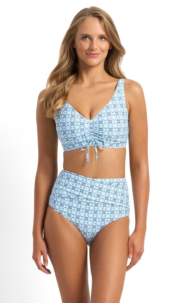 Sunseeker Delight Wrap High Waist Pant - Ink_1