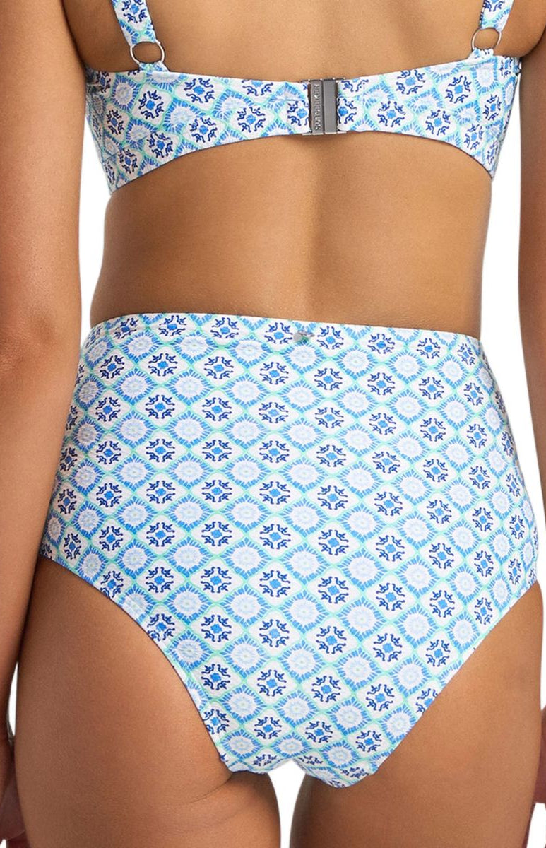Sunseeker Delight Wrap High Waist Pant - Ink_2
