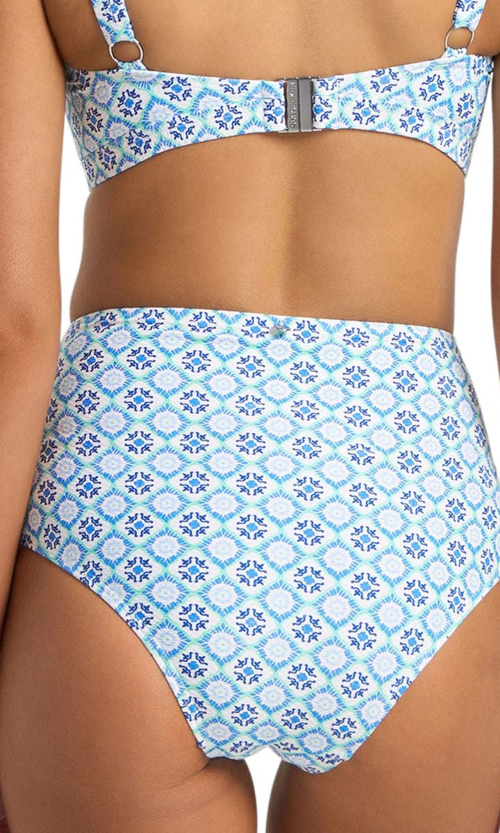 Sunseeker Delight Wrap High Waist Pant - Ink_2