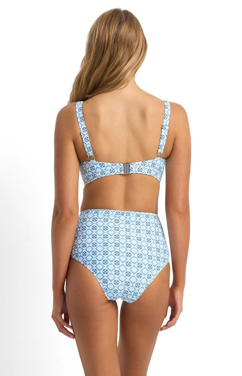 Sunseeker Delight Wrap High Waist Pant - Ink_3