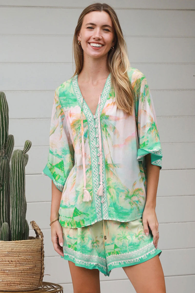 YF0045SPCROSS-2 Amaryllis Top - 3