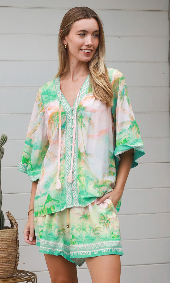 YF0045SPCROSS-2 Amaryllis Top - 5