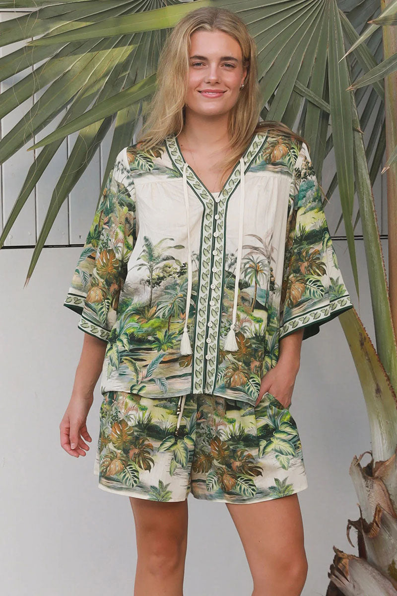 YF0046SPCROSS-2 Clementine Top - 3